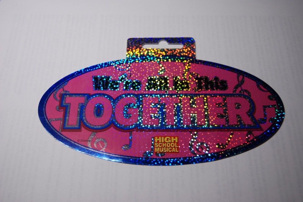 High School Musical We're All In This Together Sticker