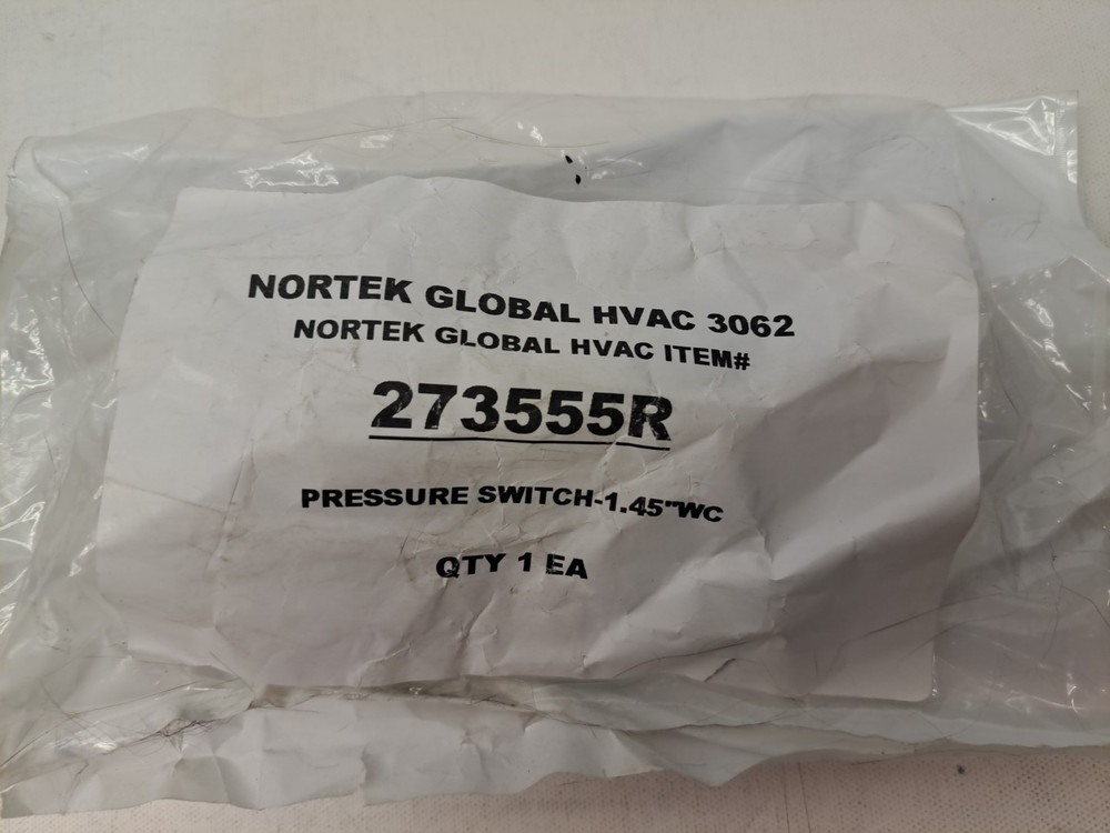 Nortek 273555R Pressure Switch -1.45"WC NEW