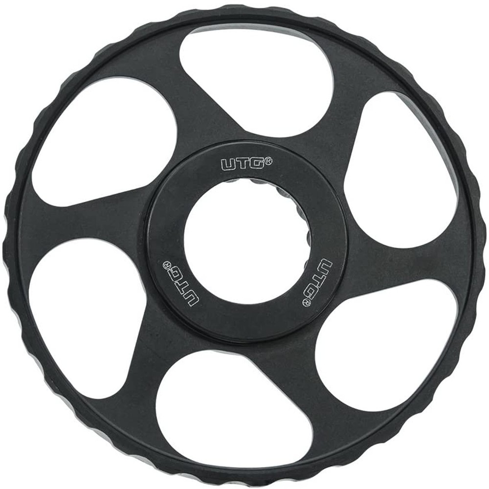UTG 100mm Side Wheel Add-On for Bubble Leveler Scope - Black