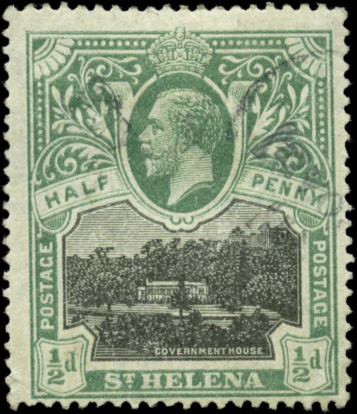 Saint Helena Scott #61 SG #72 Used