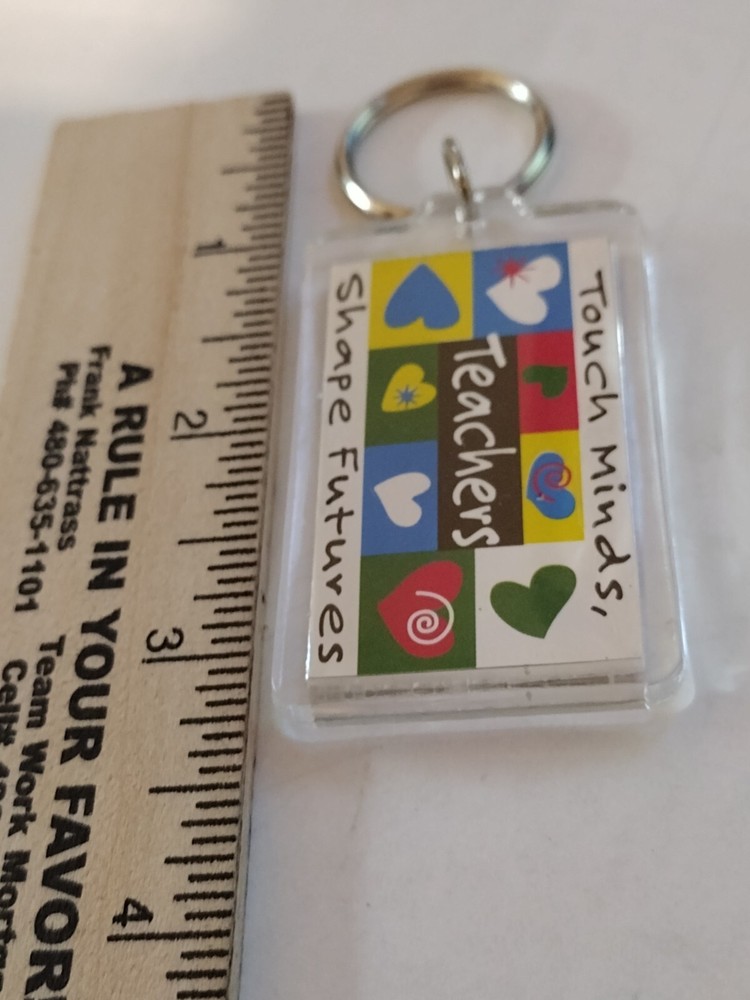 Touch Minds, Shape Futures Teachers Keyring