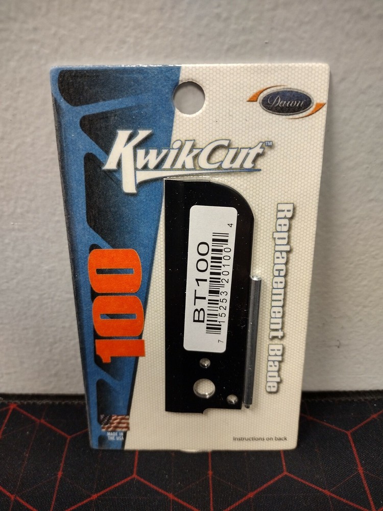 DAWN KWIKCUT 1" PIPE CUTTER BLADE, BLACK-BT100