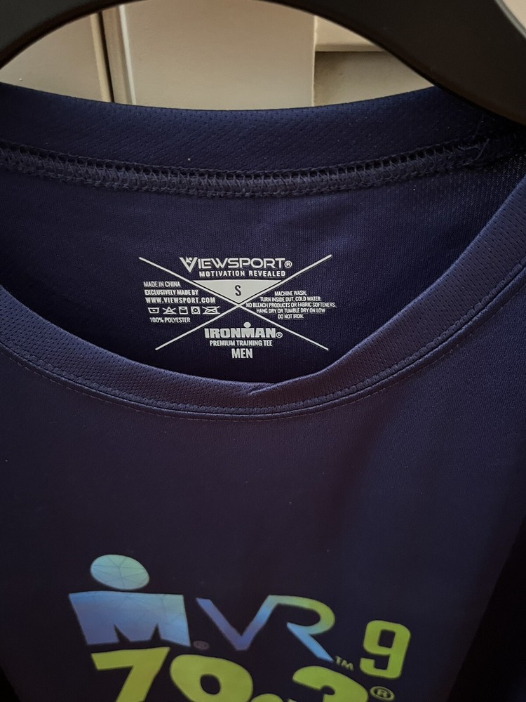 IRONMAN Finisher VR 9 Shirt Triathlon Blue