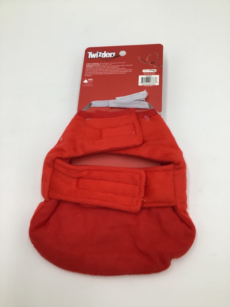 Twizzlers Red Small Animal Costume and Hat