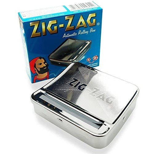 Zig-Zag Metal Cigarette Rolling Machine 70mm Easy Automatic Tobacco Roller