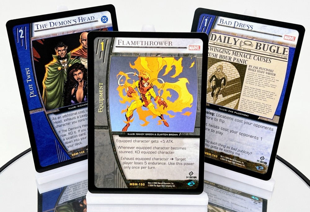 Upper Deck Vs System Bundle DSM vs MSM NM-MP Near-Complete Sets (329/330) 1st Ed