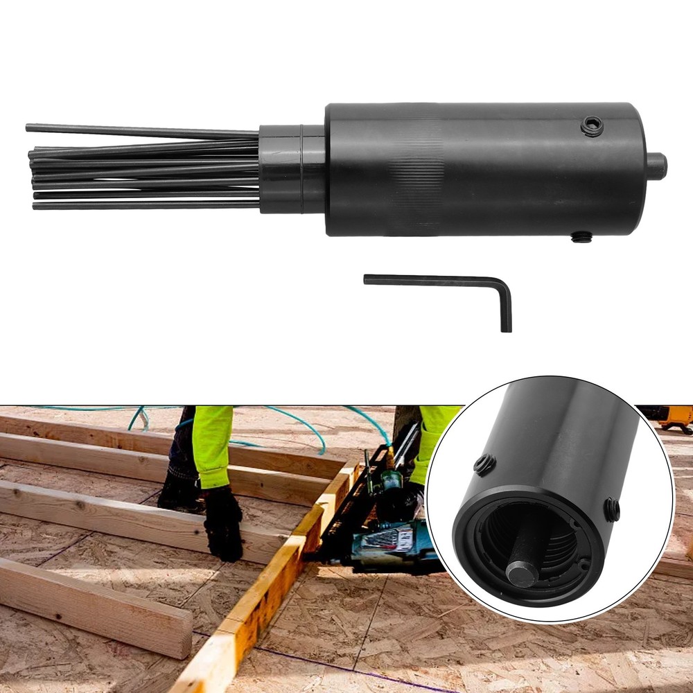 Air Tools Deruster Head Rust Removel Scalers 225*50mm Black Hammer Tools