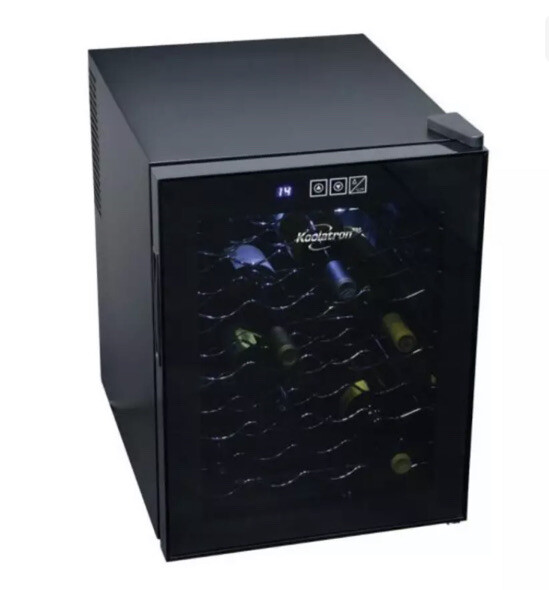 20-Bottle Koolatron Wine Cellar Fridge Sleek Cooler Console Cooling Refrigerator