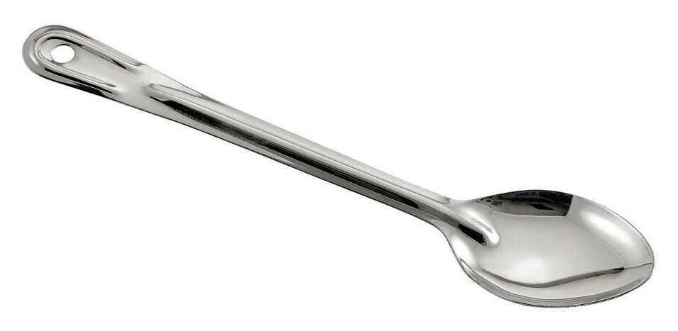 11" Solid Basting Spoon, 1.5mm, S/S (12 Each)