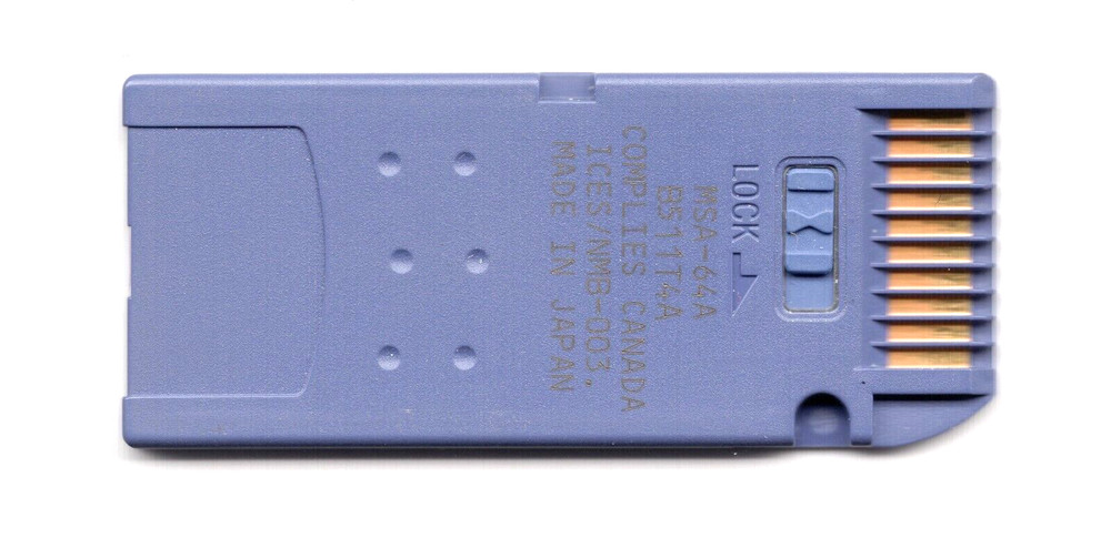 Sony Genuine Memory Stick 64MB MSA-64A Camera Memory Card