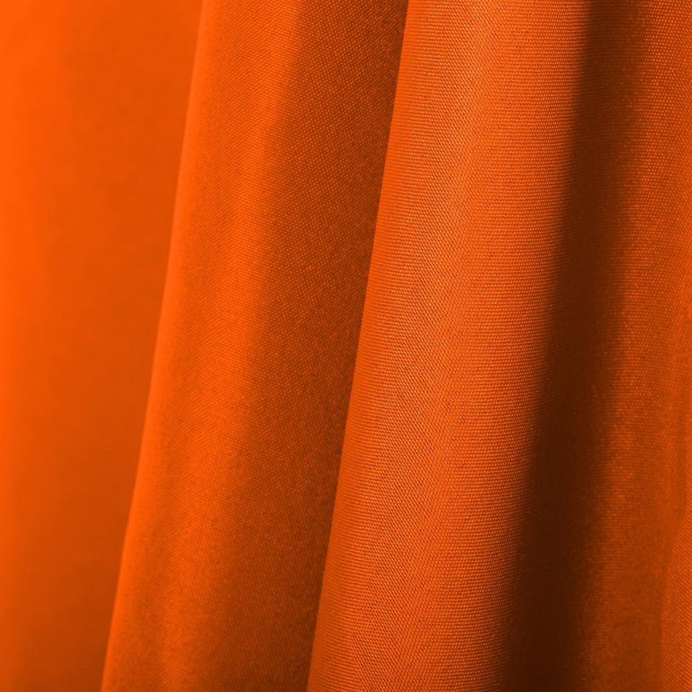 2pack 60x120 Inch Orange Rectangular Tablecloth 6 Feet Table Cloth in Polyest...