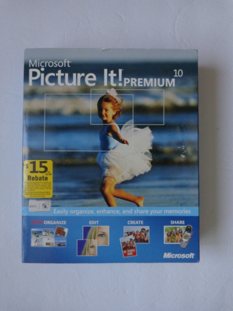 Microsoft Picture It! Premium 10 For Windows