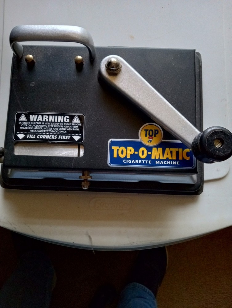 Top-O-Matic Cigarette Rolling Machine