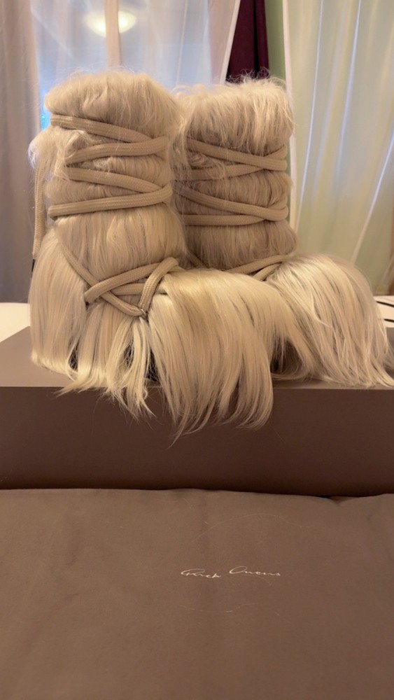 Rick Owens Lunar Mega Tractor Boots