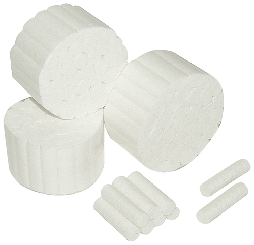 2000x Dental Cotton Rolls Premium Quality Size #2 Medium Nonsterile, 3/8"