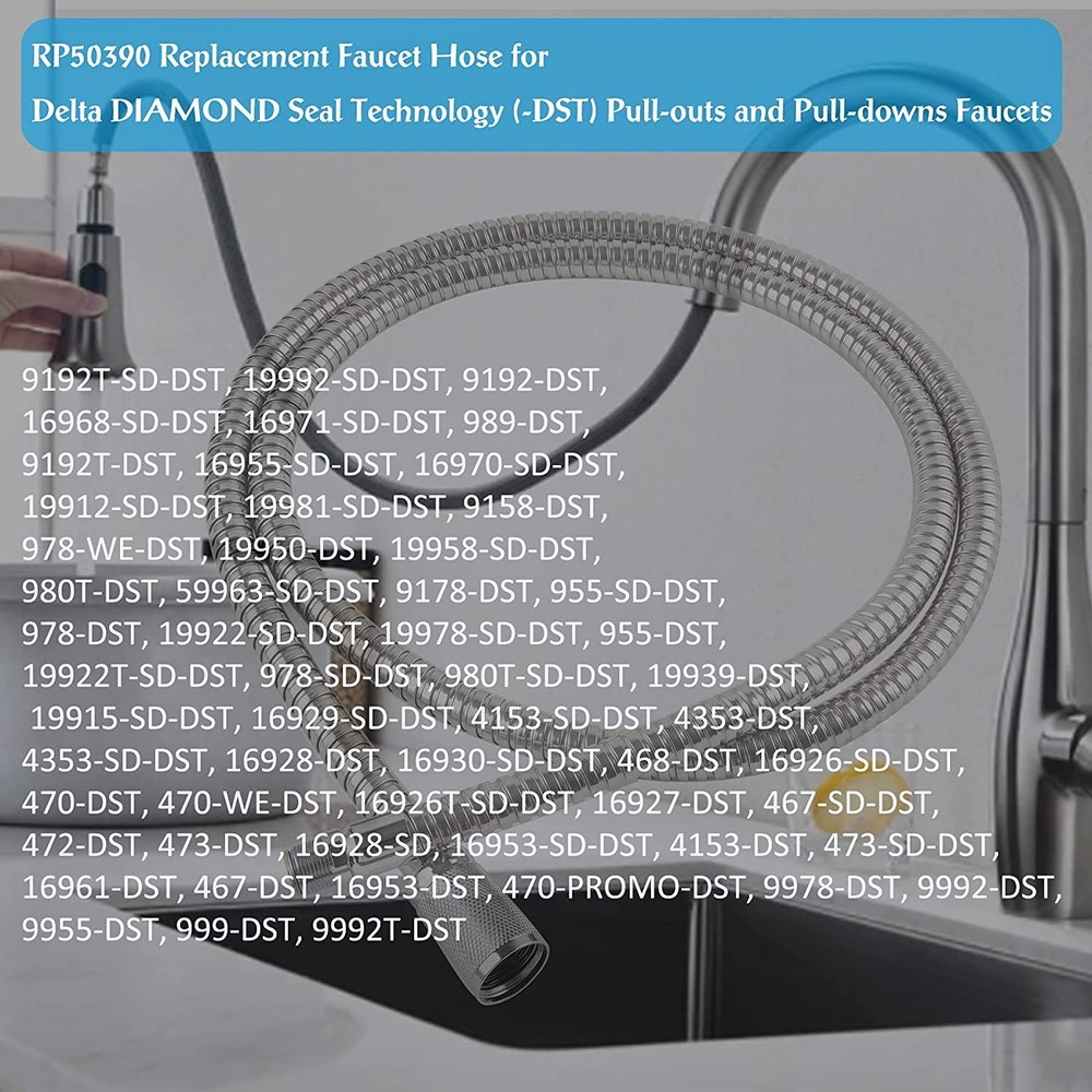 RP50390 RP44647 Hose Assembly for Pull Down Pull Out Faucets