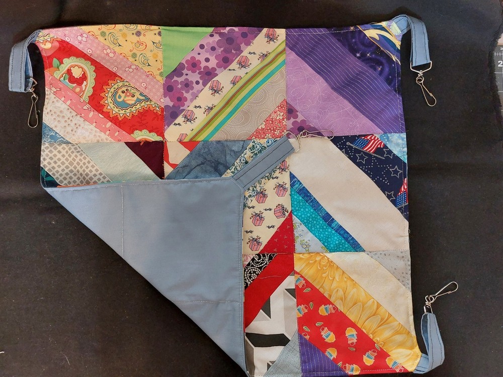 Ferret Colorful Quilt Hammock - 17"x17"
