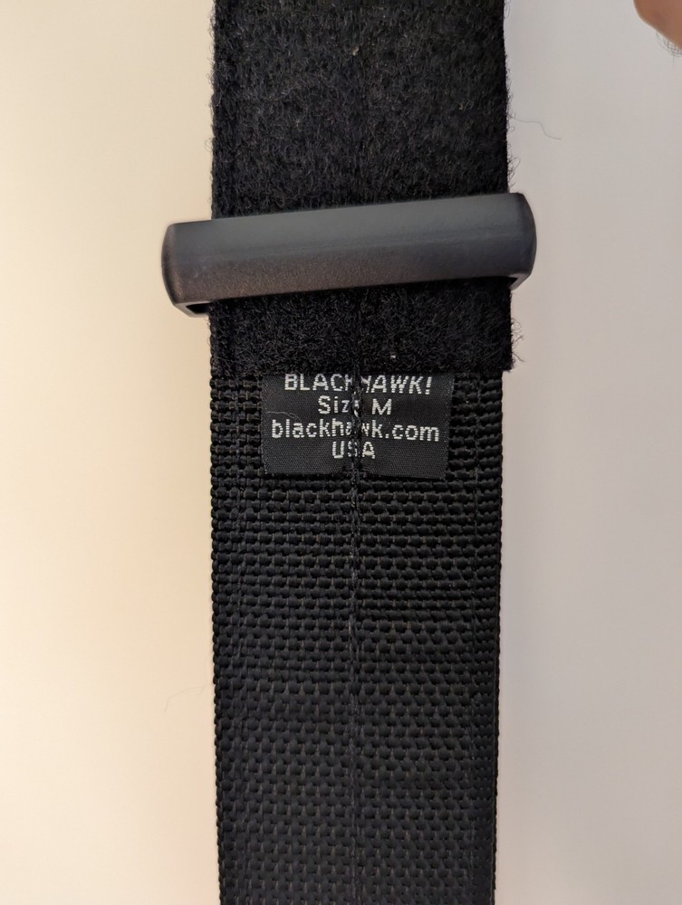Blackhawk Nylon Duty Tactical Belt Size Medium Black