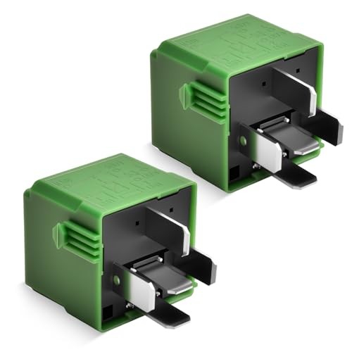 2 Pcs 5-Pin Automotive Multi Function Relay Compatible with 2003-2019 Mercedes