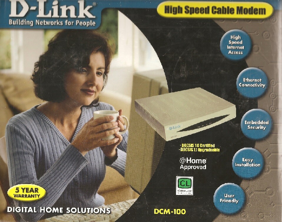 D-Link DCM-100 Cable Modem