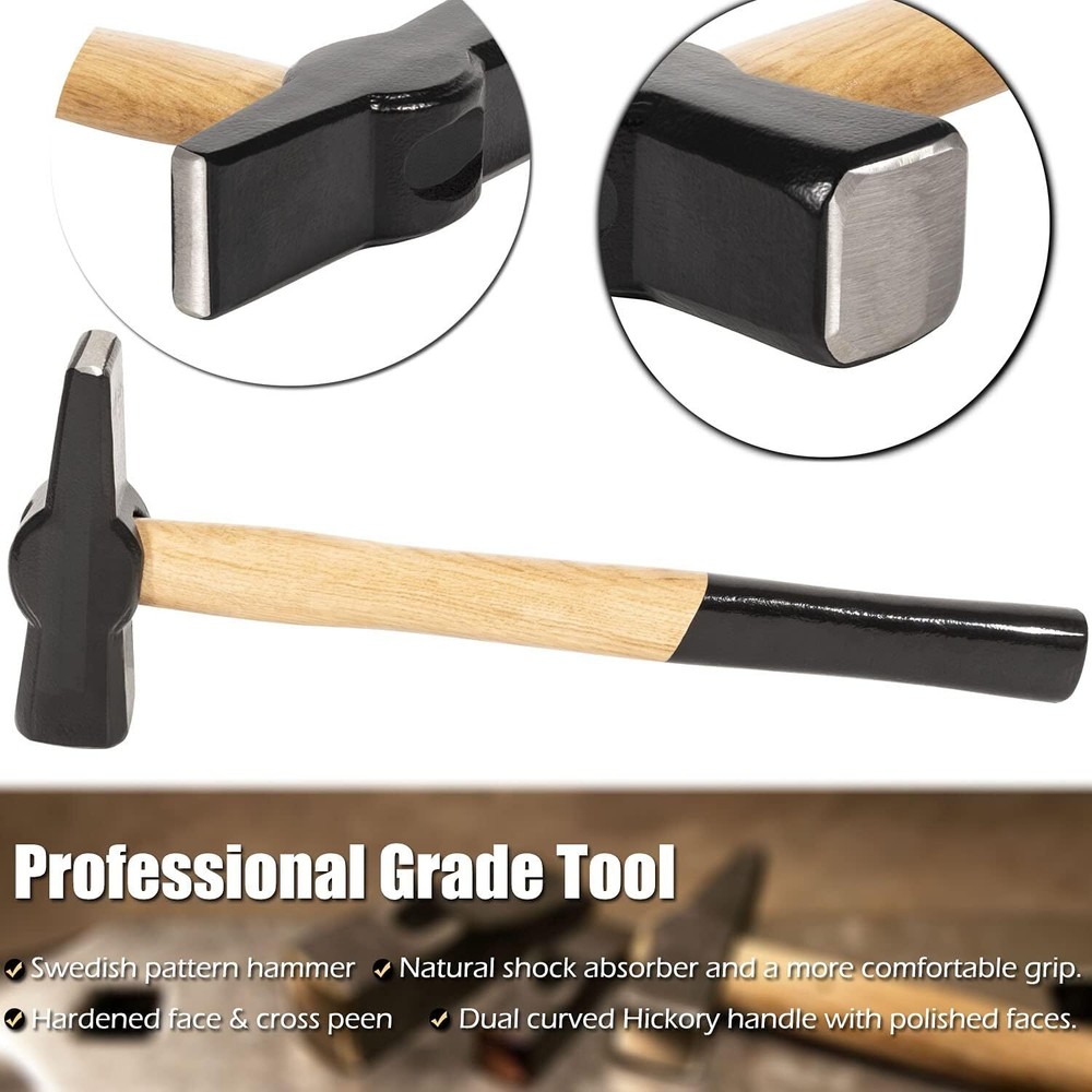 BLACKSMITH HAMMER & FORGE TOOLS KIT - STARTER BEGINNER MAKING KNIFE KIT