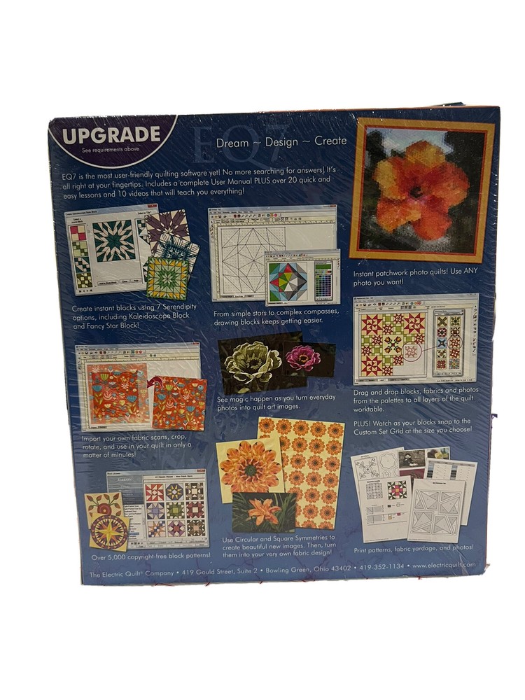 Electric Quilt 7 Software Upgrade