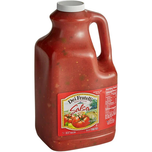 Dei Fratelli Medium Salsa 1 Gallon Jug