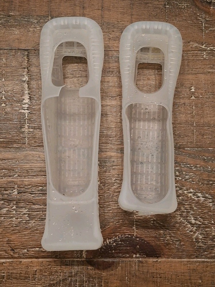 Nintendo Wii White Console System RVL-001 1 Controller & Cords *Tested & Working