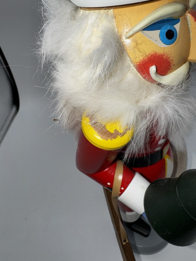Vintage Vero Germany Santa Claus Nutcracker With Box