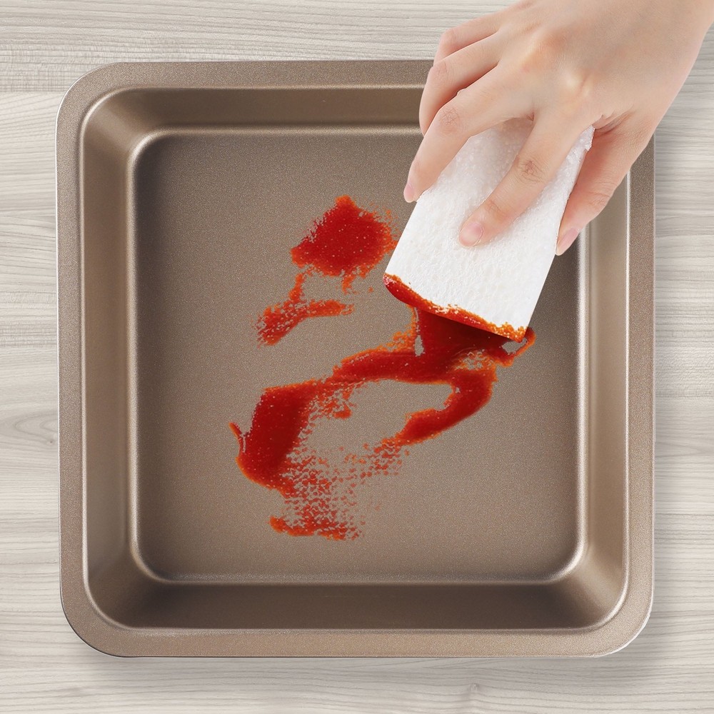 Nonstick Bakeware Set Baking Pans Set Gold 5 Pcs