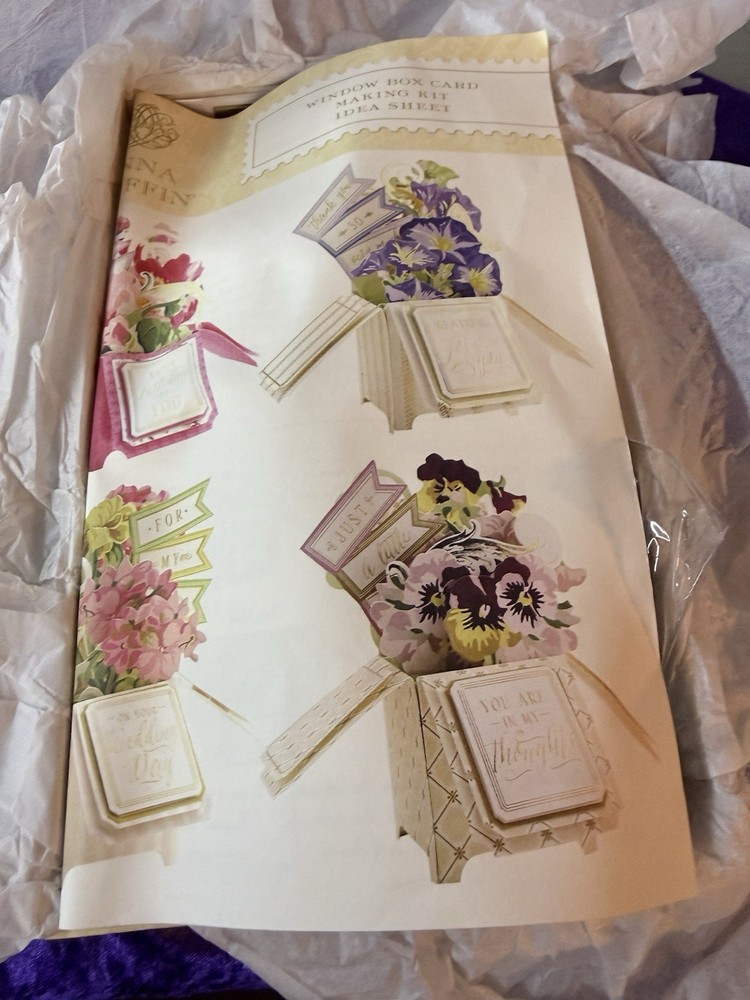 Anna Griffin 2017 Window Box Card Making Kit And Cutting Dies AG600