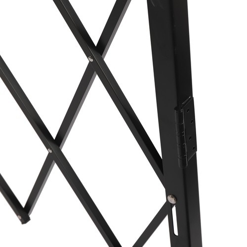 360° Rolling Barricade Gate Expanding Folding Security Gate Security Door 2.2*2m