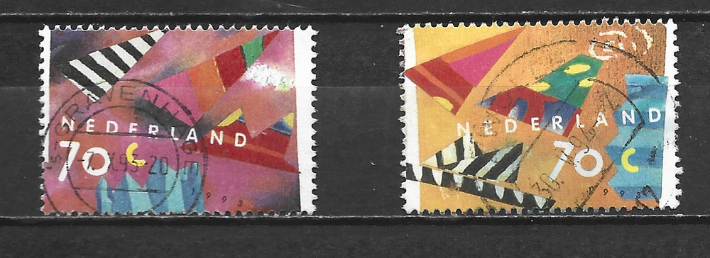 NETHERLANDS -1993 Letter Greetings -  USED SET