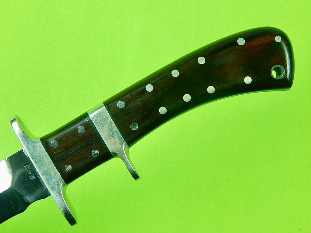 Custom Made Handmade C-W 274 Fighting Knife & Sheath Case