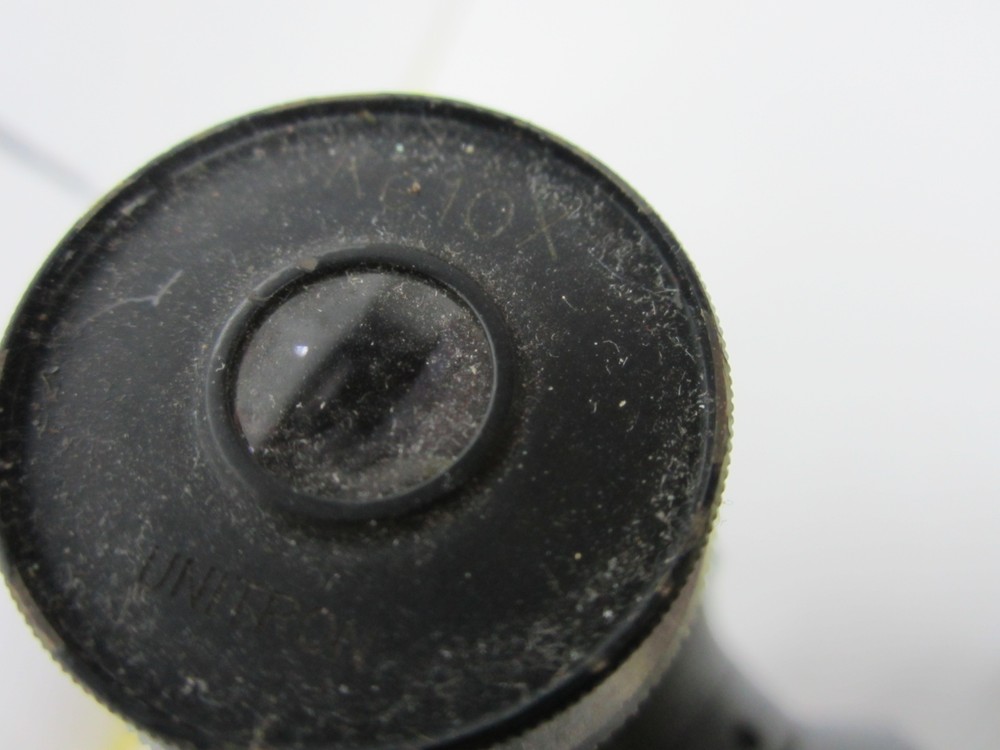 UNITRON CAMERA PORT MULTI EYEPIECES 34985 MICROSCOPE OPTICS AS IS BIN#H1-02