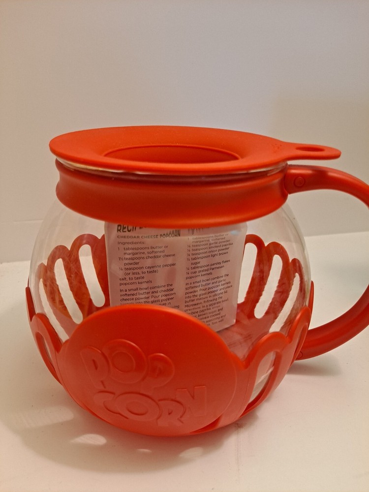Ecolution 1.5qt. Microwave Popcorn Maker - Red
