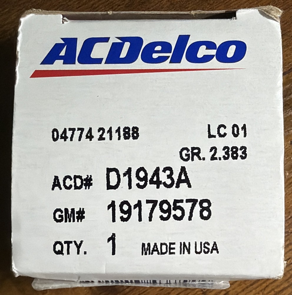 ACDelco GM Original Equipment D1943A Ignition Control Module
