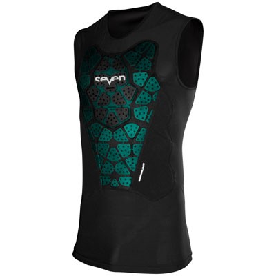 Seven Fusion Vest Body Protector Small/Medium Black