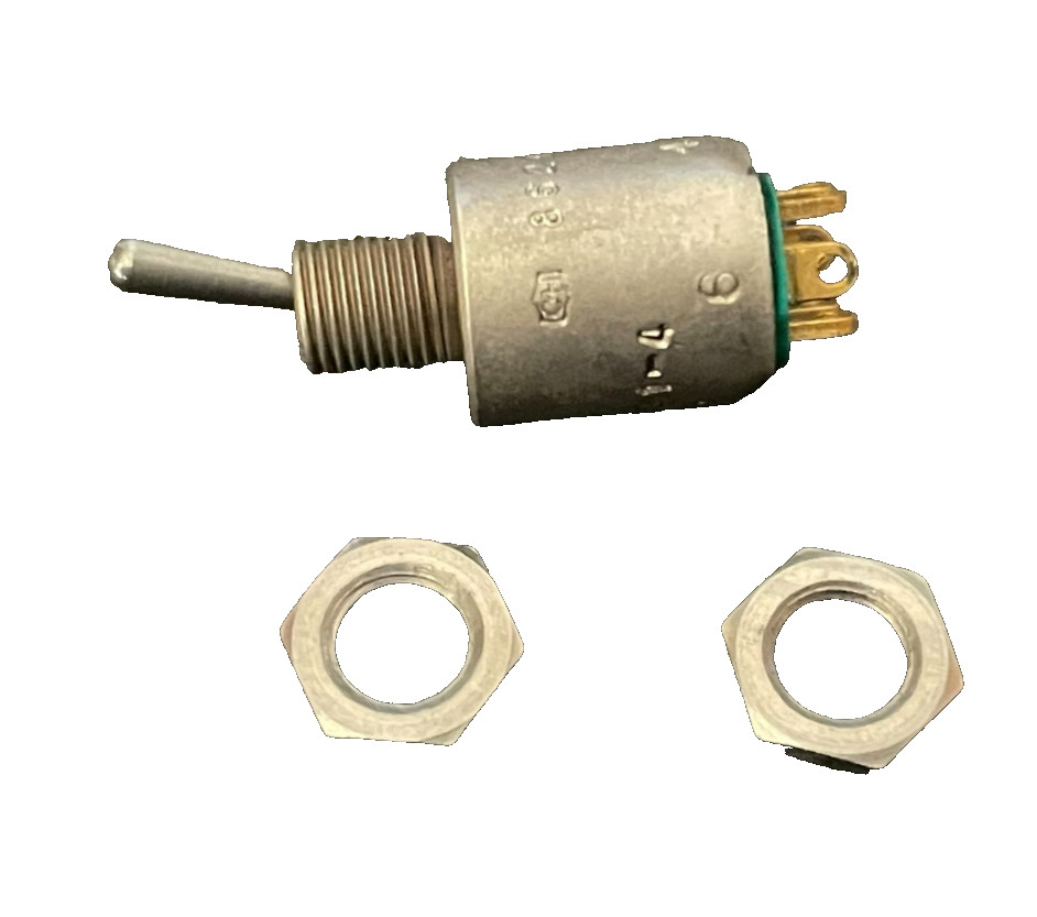 Round Switch Toggle Control Switch 6 Terminal TR20006