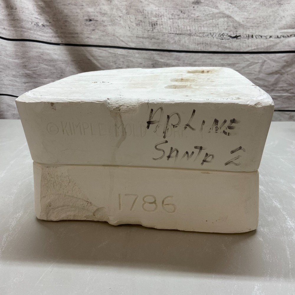 Ceramic Slip Casting Mold Alpine Santa 2 Kimple #1786