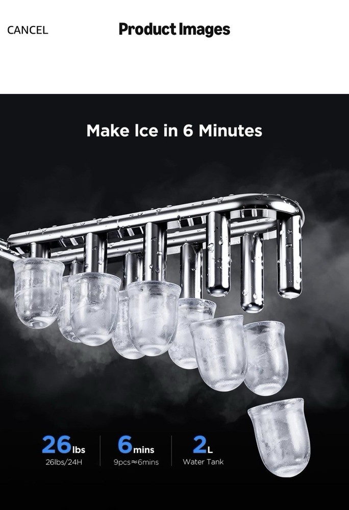 GoveeLife Smart Countertop Ice Maker