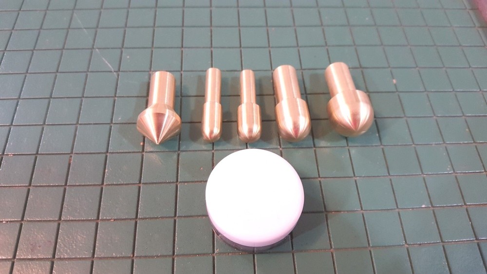 Gunsmith Tools 5 Brass Muzzle Laps-Rifle Or Pistol Crowning Kit - Lapping Crown