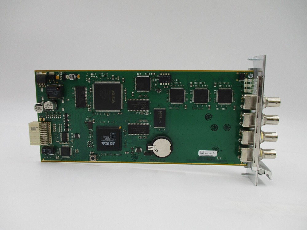 Axis 241Q Blade Video Server Rack 4-Channel Source Plug-In Module 0209-001-03