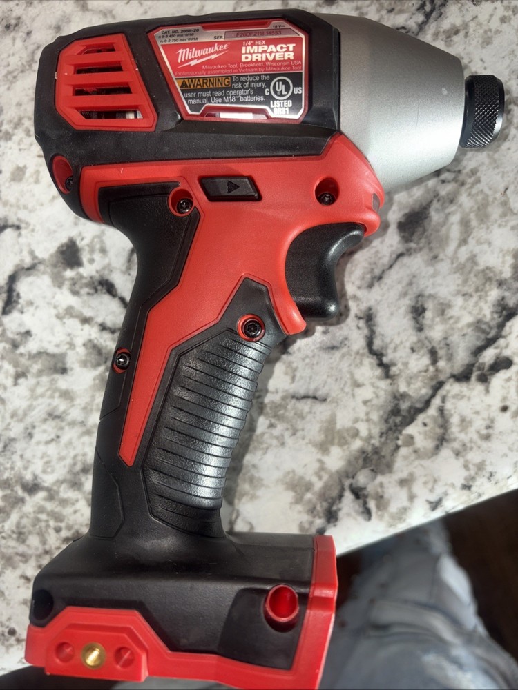 Milwaukee Cordless Impact Driver – Compact, Powerful & Reliable (Tool Only)
