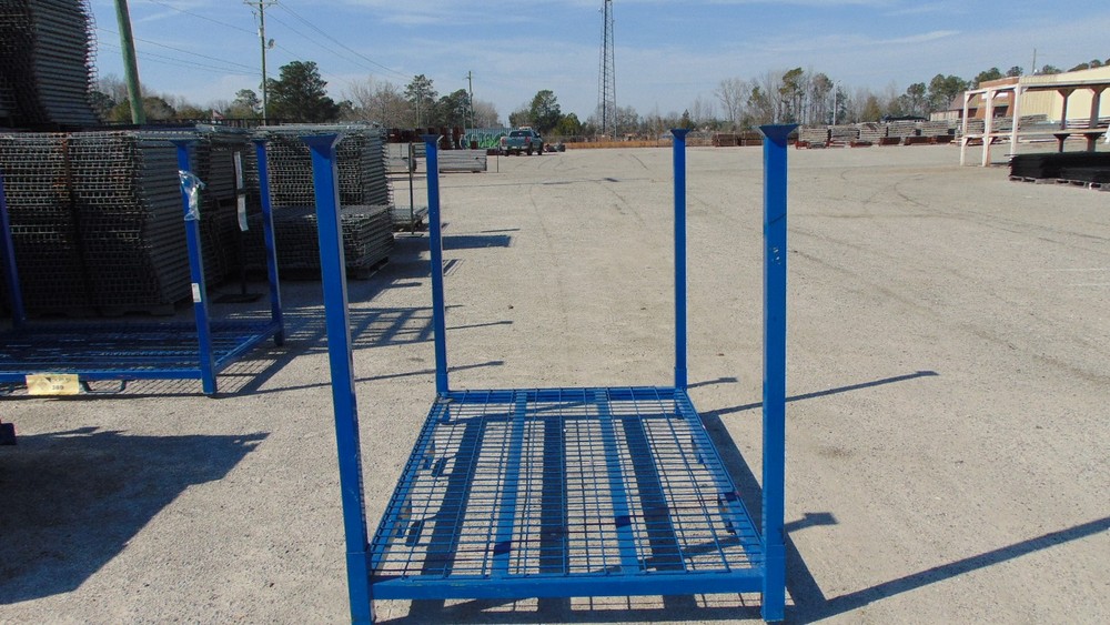Steel Stackable Rack - 72" x 48" x 55" - Industrial Storage Shelf Warehouse