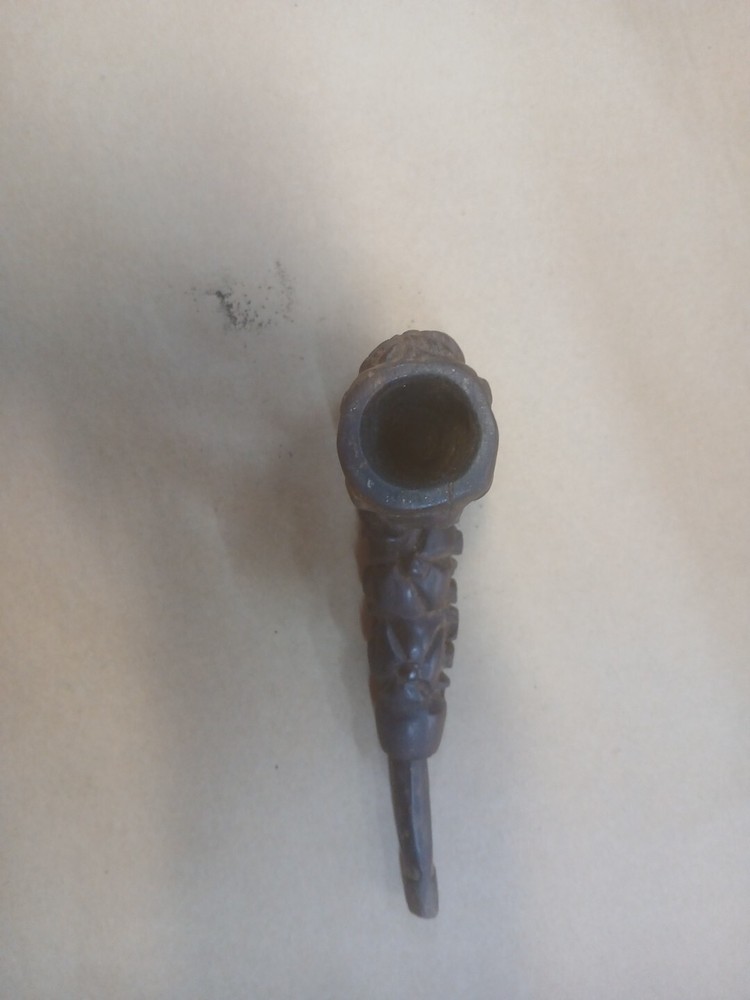 Hand Carved Jamaica Smoking Pipe