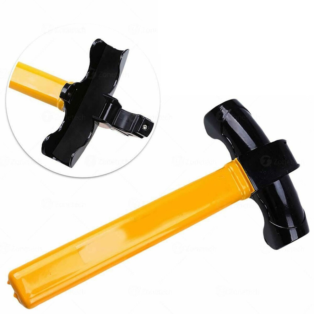 US 1-2 Pc Steering Wheel Lock Rotary Anti Theft Security System Vehicle Security