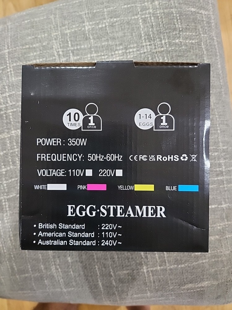 Electric Egg Cooker 6-Egg Capacity