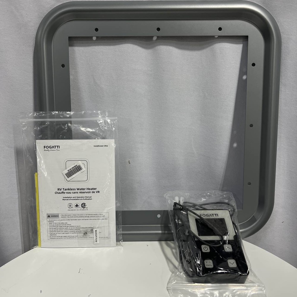 【90% NEW】66,000 BTU RV Water Heater Tankless Propane 3.9 GPM On-Demand Hot Water