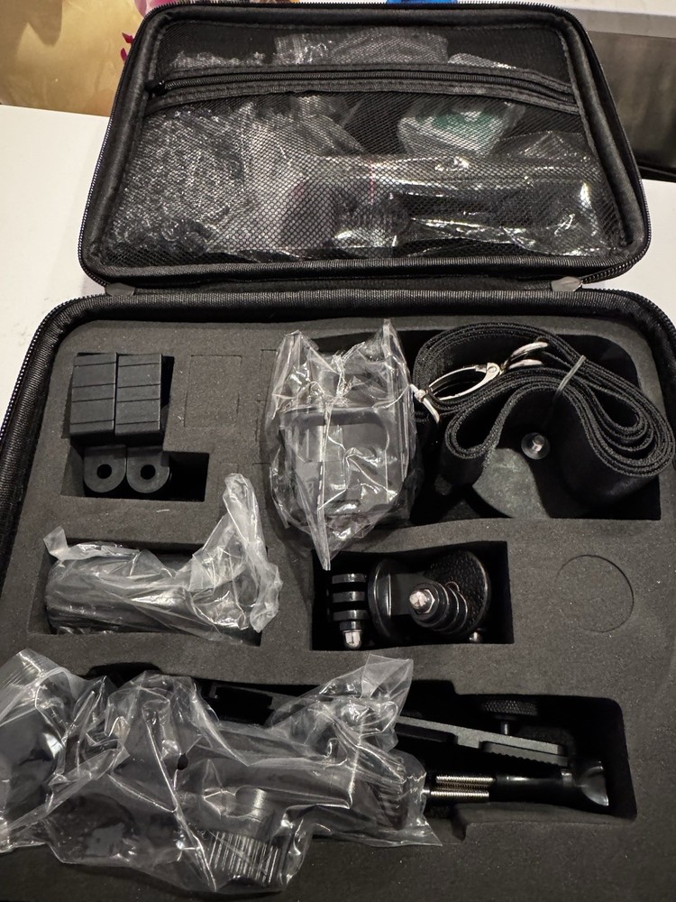 PellKing 7-in-1 Action Camera Accessory Kit w/ Case – GoPro Compatible
